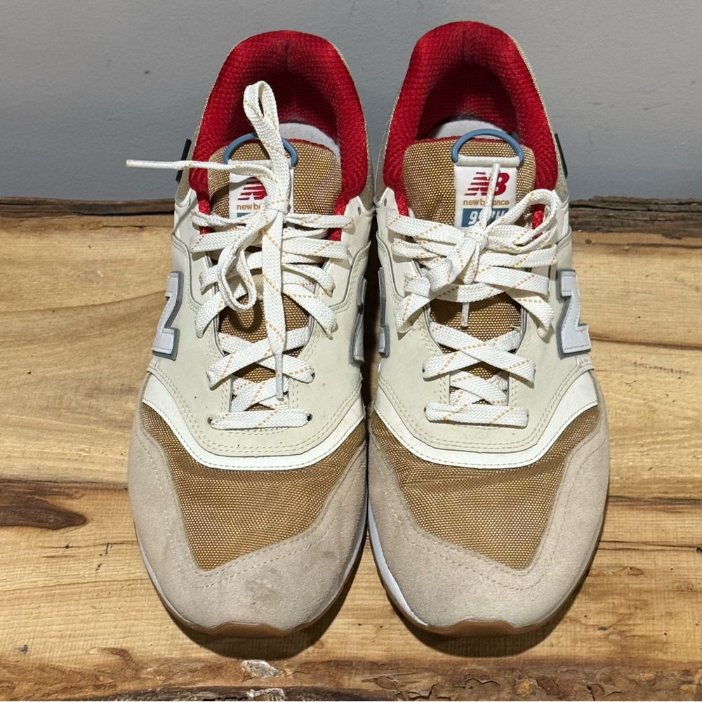 New Balance 997H Cordura Workwear Tan Sneaker CM997HTI Size 12 A50 - Picture 6 of 12